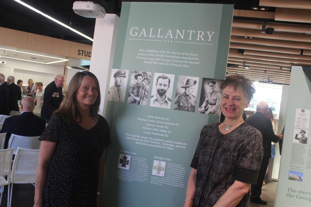 Gallantry exhibition opens at new City Library